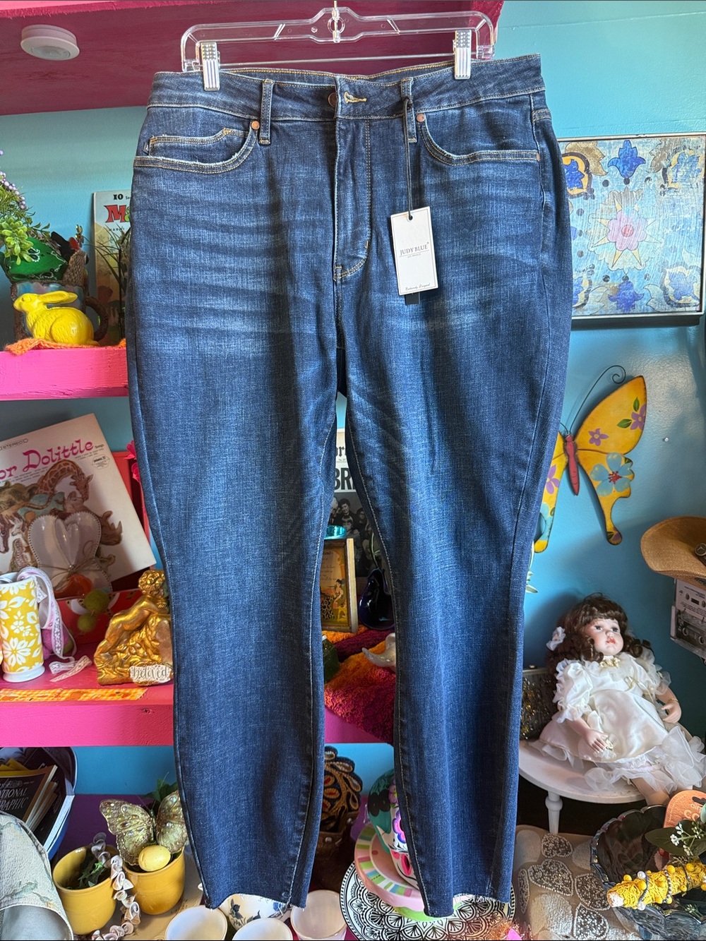 Judy Blue Dark Blue Skinny Stretch Jeans